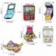 Fém színe: CC1229 - Game Machine Enamel Pins A JÁTÉK VÉGE! Játékos Kézi játékvezérlő Bross Retro Game Lovers Pins