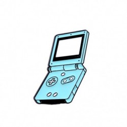 Fém színe: CC1579 - Game Machine Enamel Pins A JÁTÉK VÉGE! Játékos Kézi játékvezérlő Bross Retro Game Lovers Pins