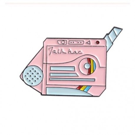 Fém színe: CC1233 - Game Machine Enamel Pins A JÁTÉK VÉGE! Játékos Kézi játékvezérlő Bross Retro Game Lovers Pins