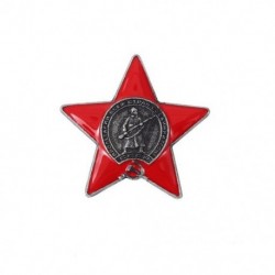Fém színe: XZ5829 - Orosz zászló bross szalag jelvény Szovjetunió jelvényével Hazaszeretet Vörös Csillag Győzelem