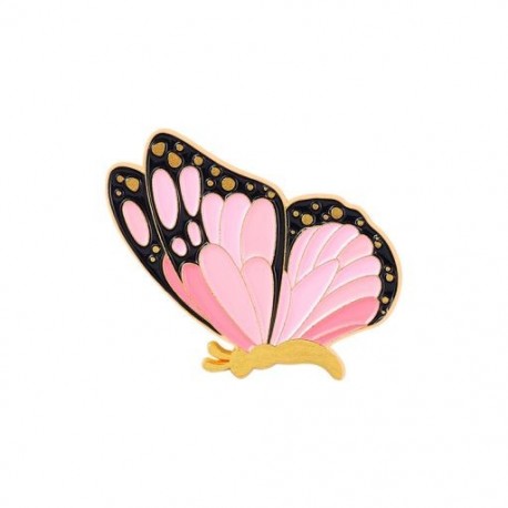 Fém színe: XZ5499 - Kínai tintával festett zománctű Egyedi Lotus Dragonfly Koi Butterfly Bee brosstáska hajtóka jelvény