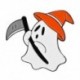 Fém színe: XZ6791 - Ghost Bross Ghost Cat bross Halloween Ghost Grave Ruházat Kiegészítők Hátizsák Bross Jelvény