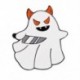 Fém színe: XZ6792 - Ghost Bross Ghost Cat bross Halloween Ghost Grave Ruházat Kiegészítők Hátizsák Bross Jelvény