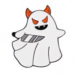Fém színe: XZ6792 - Ghost Bross Ghost Cat bross Halloween Ghost Grave Ruházat Kiegészítők Hátizsák Bross Jelvény