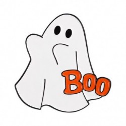 Fém színe: XZ6794 - Ghost Bross Ghost Cat bross Halloween Ghost Grave Ruházat Kiegészítők Hátizsák Bross Jelvény