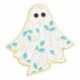 Fém színe: XZ6773 - Ghost Bross Ghost Cat bross Halloween Ghost Grave Ruházat Kiegészítők Hátizsák Bross Jelvény