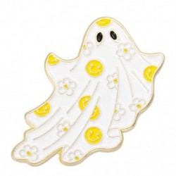 Fém színe: XZ6776 - Ghost Bross Ghost Cat bross Halloween Ghost Grave Ruházat Kiegészítők Hátizsák Bross Jelvény
