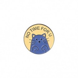 Fém színe: XZ4141 - Macskaklub zománctű Cat Planet Moon Cafe Mancs jelvény Egyedi cica fibulák Féktűs Farmer ing Táska