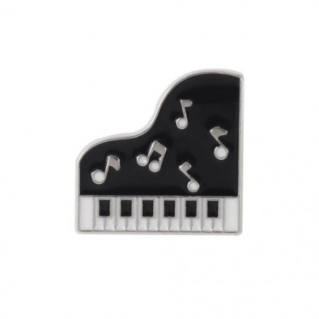 Fém színe: SXZ061 - Punk Zene Lovers Zománc Pin Jó hangulatú kazetta DJ Vinyl Record Player kitűző bross Lapel pin Farmer