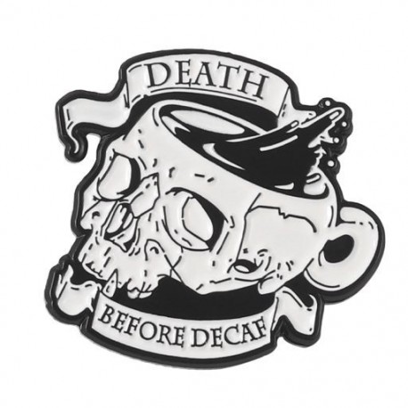 Fém színe: XZ5963 - Fekete Humor Zománc Pins Egyedi Boo Ghost Idézetek Brossok Azt hiszem, meghaltam MOST OKÉL FÜGGŐZET