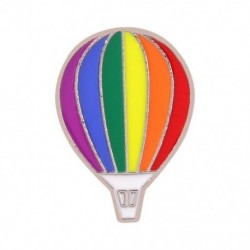 Fém színe: XZ5128 - Szivárvány bross Azonos nemű bross Szivárvány Zászló Bross Híd Szerelem Szivárvány Hőlégballon