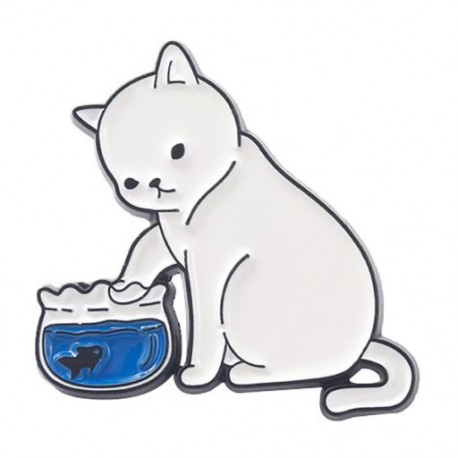 Fém színe: XZ5463 - Shiba Inu bross macska bross kutya melltű kutya gördeszka melltű macska gördeszka melltű pár bross