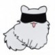 Fém színe: XZ6436 - Gojo Satoru Cats Zománc Pin Kawaii Anime Role Szemmaszk Aranyos Manga Bross Jelvény Jujutsu Kaisen Anime
