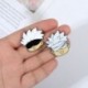 Fém színe: XZ6436 - Gojo Satoru Cats Zománc Pin Kawaii Anime Role Szemmaszk Aranyos Manga Bross Jelvény Jujutsu Kaisen Anime