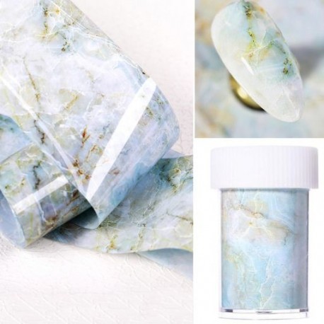 Szín: 02 - Márvány körömfólia matricák Holografikus körömdíszítő matricák, csúszkák, öntapadós