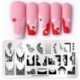 Szín: NICOLE NAPLÓ-278 - NICOLE NAPLÓ Heartbeat körömbélyegző lemezek Sweet Heart Lips Nyomtatás Stencil Manicuring Art