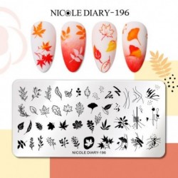 Szín: NICOLE NAPLÓ-196 - NICOLE NAPLÓ Valentin bélyegző tányérok Heart Love Design Nyomdastencil Rozsdamentes acél