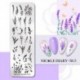 Szín: NICOLE DIARY-S13 - NICOLE NAPLÓ Tűzvirág körömbélyegző lemezek Szexi lány szerelmes szívnyomó stencil