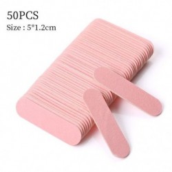 Szín: Pink Szett 50db - 10/20/50/100db Mini kétoldalas 180/240 szemcseméretű körömreszelő csiszoló puffer polírozás