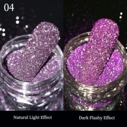 Szín: Diamonds-B4 - Köröm Kristályok Strasszos Púder Szuper fényes Fényvisszaverő Csillogó Pigment Por Holografikus