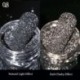 Szín: Diamonds-B8 - Köröm Kristályok Strasszos Púder Szuper fényes Fényvisszaverő Csillogó Pigment Por Holografikus