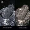 Szín: Diamonds-B8 - Köröm Kristályok Strasszos Púder Szuper fényes Fényvisszaverő Csillogó Pigment Por Holografikus
