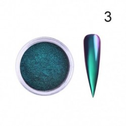 Szín: A3 - Chameleon Mirror körömpor csillogó dekoráció gél lakk körömdísz por fémes fémlakk króm pigment vakító