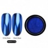 Szín: B1 - Chameleon Mirror Körömpor Csillogó Dekoráció Gél Lakk Nail Art Por Metál Fém Lakk Króm Pigment Vakító