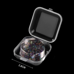 Szín: Minta-13 - 1Set mini átlátszó zselés körömdíszítő bélyegző lehúzó készlet barkácsolási lakk design nyomat