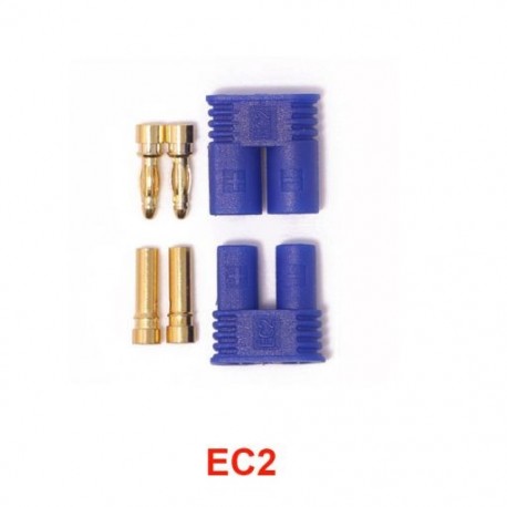 Szín: EC2-100pair - 100 pár Amass EC2 EC3 EC5 apa golyós csatlakozó banánfej dugó 2,0 mm 3,5 mm 5,0 mm RC Lipo