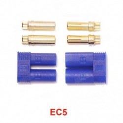 Szín: EC5-1-100pair - 100 pár Amass EC2 EC3 EC5 apa golyós csatlakozó banánfej dugó 2,0 mm 3,5 mm 5,0 mm RC Lipo