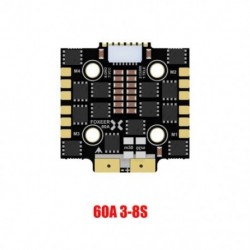 Szín: 60A ESC - Foxeer F722 V4 Pro Mini Micro USB repülésvezérlő 45A 60A 65A BLheli32 4 az 1-ben kefe nélküli ESC