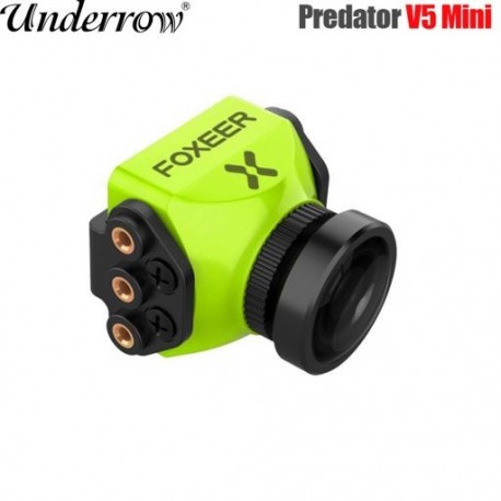 Szín: 2,5mm - Foxeer Predator V5 Mini FPV Camera Verseny drón kamera 16:9/4:3 PAL/NTSC kapcsolható Super WDR OSD 4ms