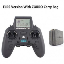 Szín: ELRS táskával - RadioMaster ZORRO 2.4G CC2500 / JP4in1 / ELRS Hall Gimbal LCD képernyő OpenTX/EdgeTX Radio
