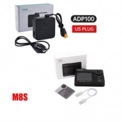 Szín: M8S és US Plug - ToolkitRC M8S 400W 18A 2,4 TFT színes LCD képernyő Balance töltő kisütő 1S - 8S Lipo Rc Racing