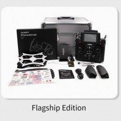 Szín: Flagship Edition - Flysky 3,5 hüvelykes TFT érintőképernyő 2,4 G 18 csatornás PL18EV adó rádiórendszer FGR12B