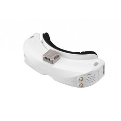 Fehér szín - SKYZONE SKY04X 5,8 GHz-es 48 csatornás FPV szemüveg támogatása 2D/3D HDMI beépített Headtrake ventilátor
