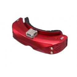 Piros szín - SKYZONE SKY04X 5,8 GHz-es 48 csatornás FPV szemüveg támogatása 2D/3D HDMI beépített Headtrake ventilátor
