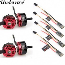 Szín: RS2205 2600KV Combo - 4db Eredeti EMAX RS2205 2300KV /2600KV Brushless Motor CCW Motor  Lightning 30A mini ESC készlet