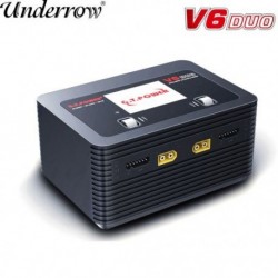 Szín: 1db - GTPower V6 DUO AC 200W DC 400W 2X16A Akkumulátortöltő Kisütő 1-6S Lipo Akkumulátor RC hobbihoz