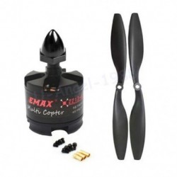 Szín: 1 CW - Emax MultiRotor MT2213 935KV plusz menetes kefe nélküli motor CW CCW 1045 propellerrel többrotoros