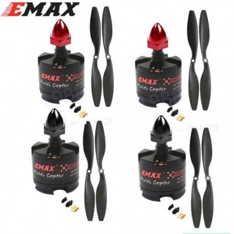 Szín: 2 cw 2 ccw - Emax MultiRotor MT2213 935KV plusz menetes kefe nélküli motor CW CCW 1045 propellerrel többrotoros