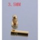 Szín: 3,5 mm - 40db/tétel 2,0mm 3,0mm 3,5mm 4,0mm 5,5mm 6,0mm 8,0mm Gold Bullet Banana csatlakozódugó ESC Lipo RC
