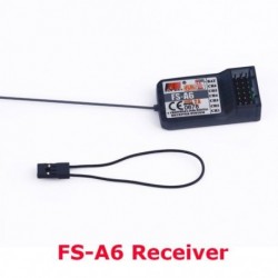Szín: Csak FS-A6 Rx - Új Flysky FS-i4X 2.4G 4 csatornás RC adóvezérlő FS-A6 vevővel RC helikopter repülőgép
