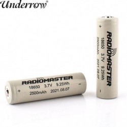 Szín: 2db - 2db RadioMaster 3.7V 2500Mah 18650 Lipo elem TX12 TX16S távirányítós adóhoz