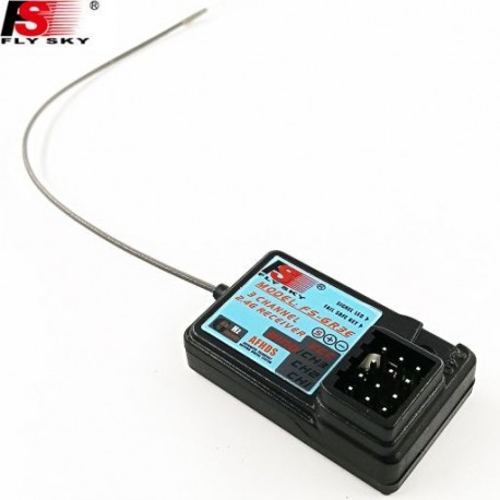 Szín: GR3E vízálló - Flysky FS-GR3E FS-GR3F 3 csatornás 2.4G GR3E vevő Failsafe vízálló RC Car Truck Boat GT3B GR3C