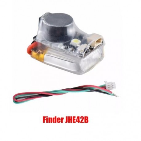 Szín: JHE42B - Finder JHE42B JHE42B_S JHE20B 5V Super Loud Buzzer Tracker 110dB LED berregő riasztóval FPV Racing Drone