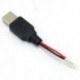 Szín: USB to Air - 10db/tétel 3.7V akkumulátor USB töltő SM JST 2P MX2.0-2P X5 3.5MM 2.5MM RC helikopterhez Quadcopter