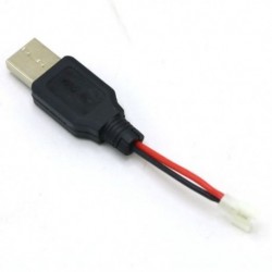 Szín: USB to Air - 10db/tétel 3.7V akkumulátor USB töltő SM JST 2P MX2.0-2P X5 3.5MM 2.5MM RC helikopterhez Quadcopter