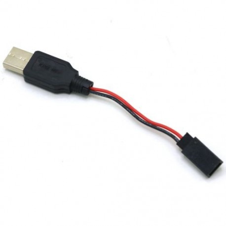Szín: USB a Futabához - 10db/tétel 3.7V akkumulátor USB töltő SM JST 2P MX2.0-2P X5 3.5MM 2.5MM RC helikopter Quadcopter